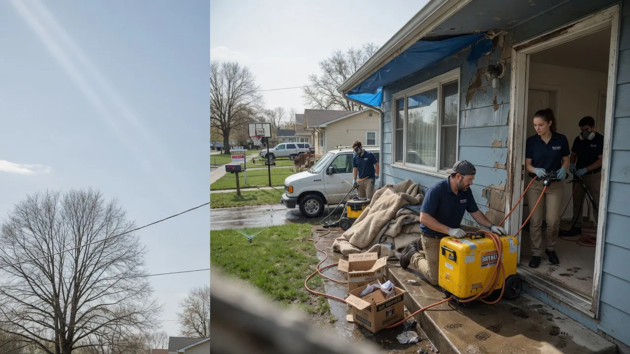 Basement Flood Cleanup in Peacham, VT near me